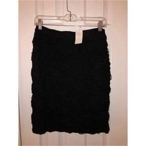 NWT Banana Republic Rose Detail Skirt